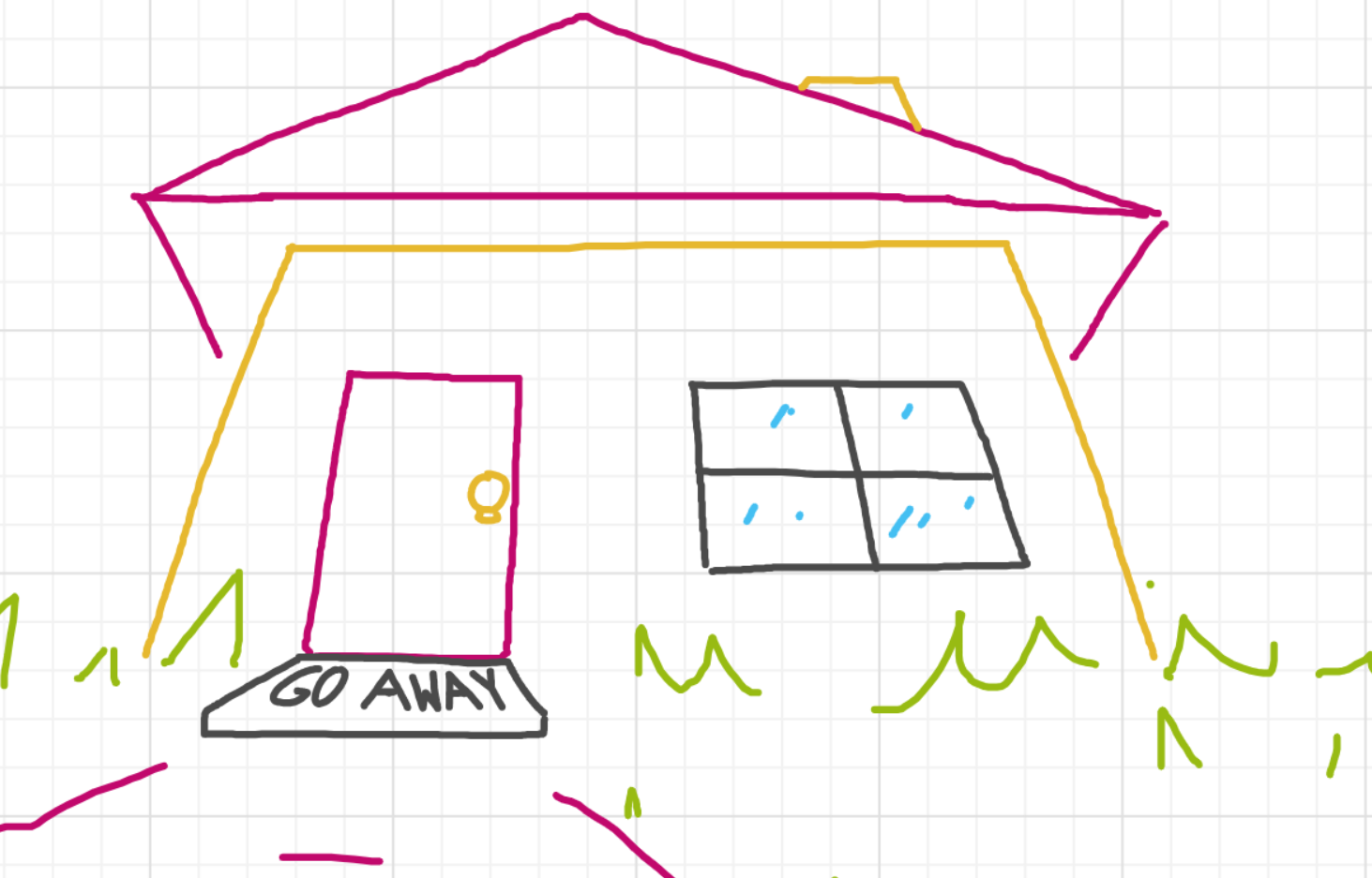 A panel from I've Been Everywhere, Man, episode nine of the Board Boards object show by Furretwalk/WalkingFurret.